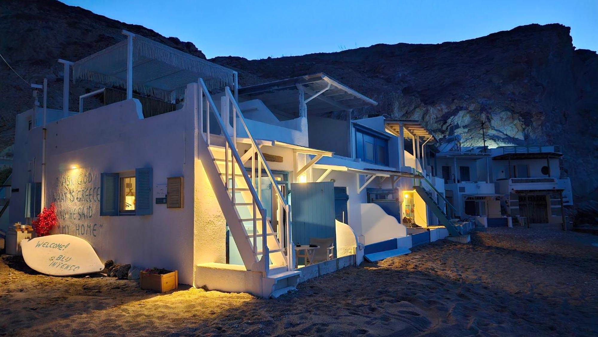 Blu Intenso Boathouse Firopotamos Exterior photo