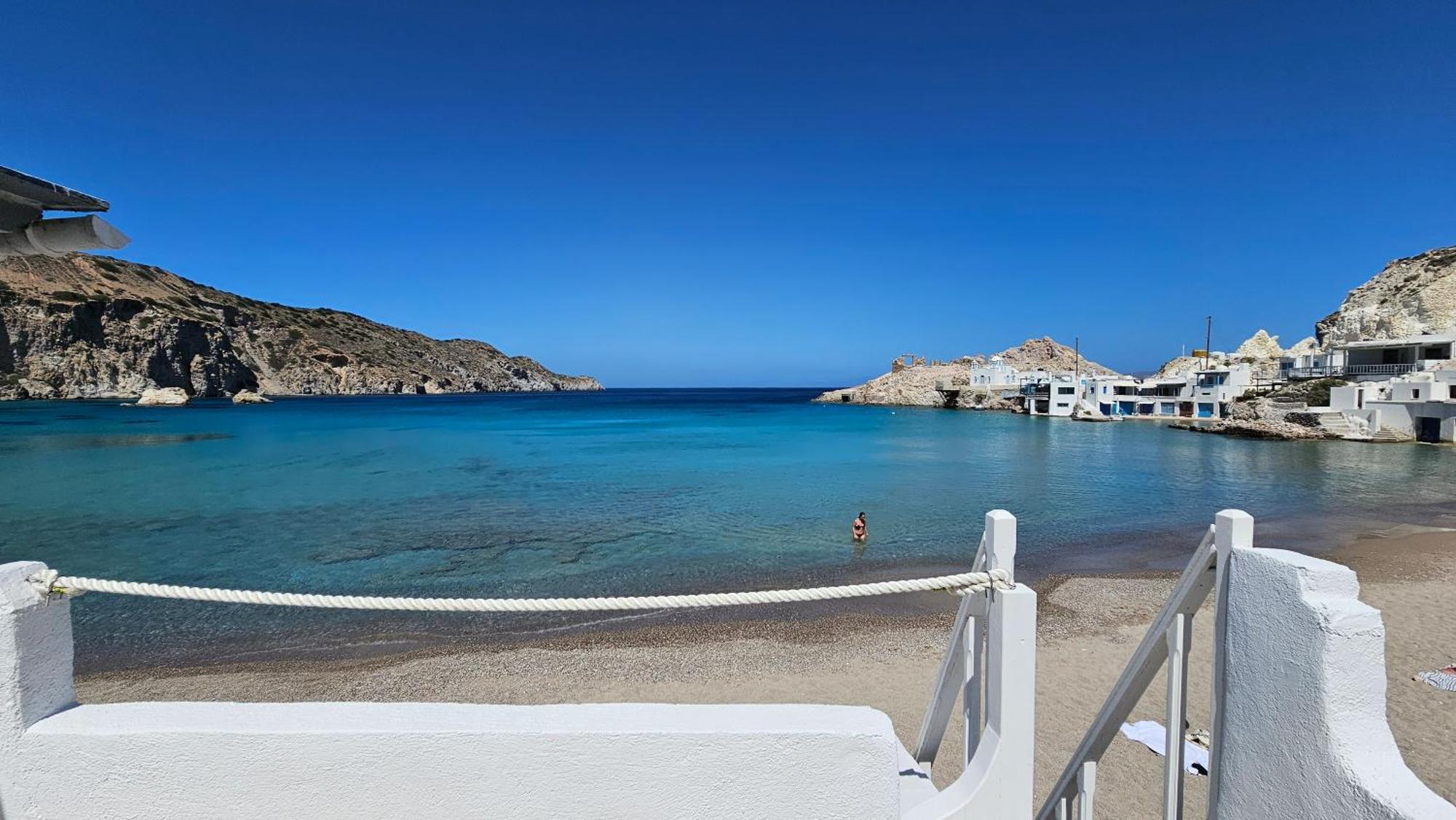 Blu Intenso Boathouse Firopotamos Exterior photo
